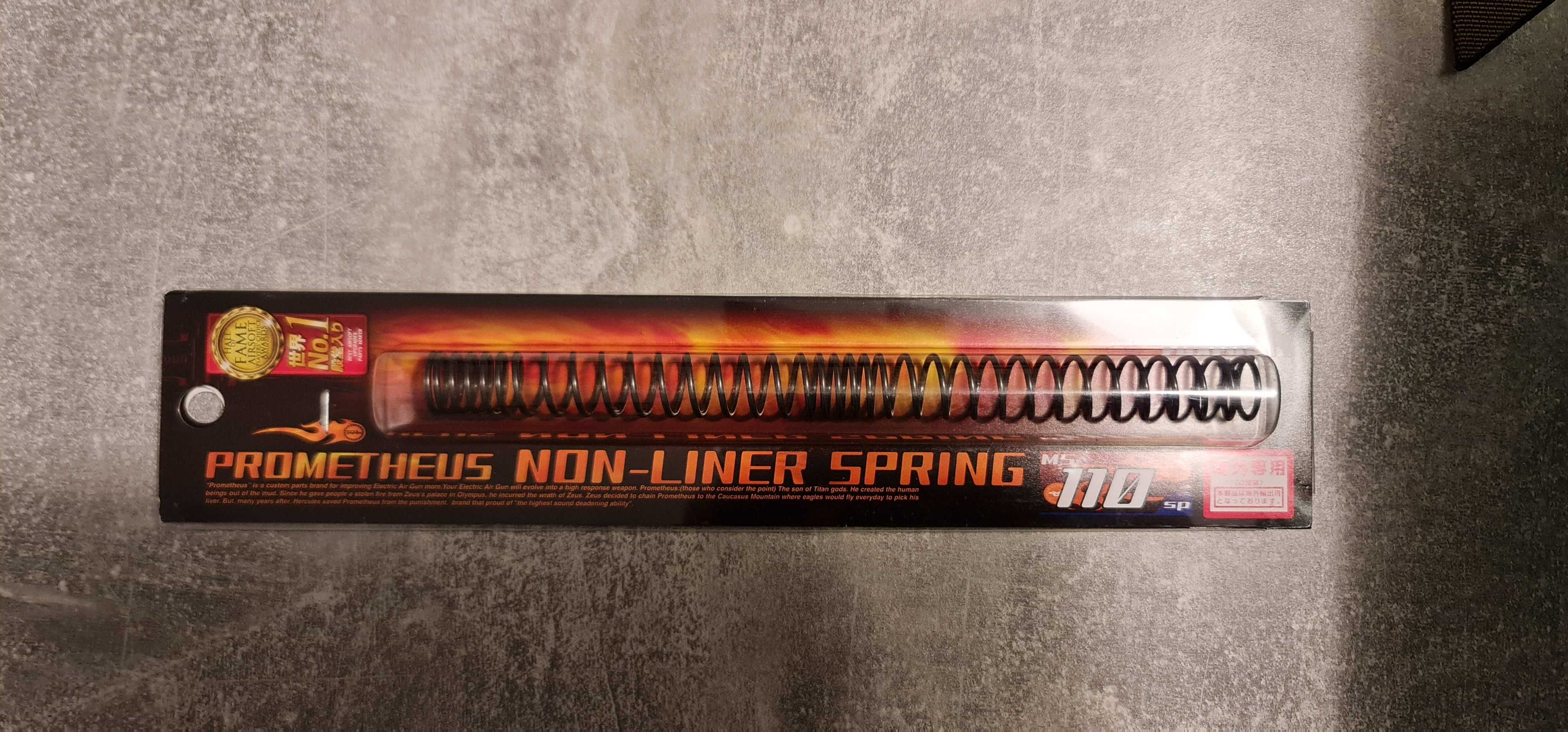 Sprężyna SP110 Non linear Prometheus ASG