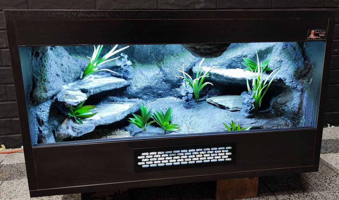 Terrarium nr496 70/40/40 dla gekona lamparciego - NA ZAMÓWIENIE