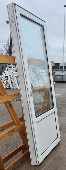 OKNA KacprzaK Okno Balkonowe 94X226 Używane PCV  Lider Okna OLX