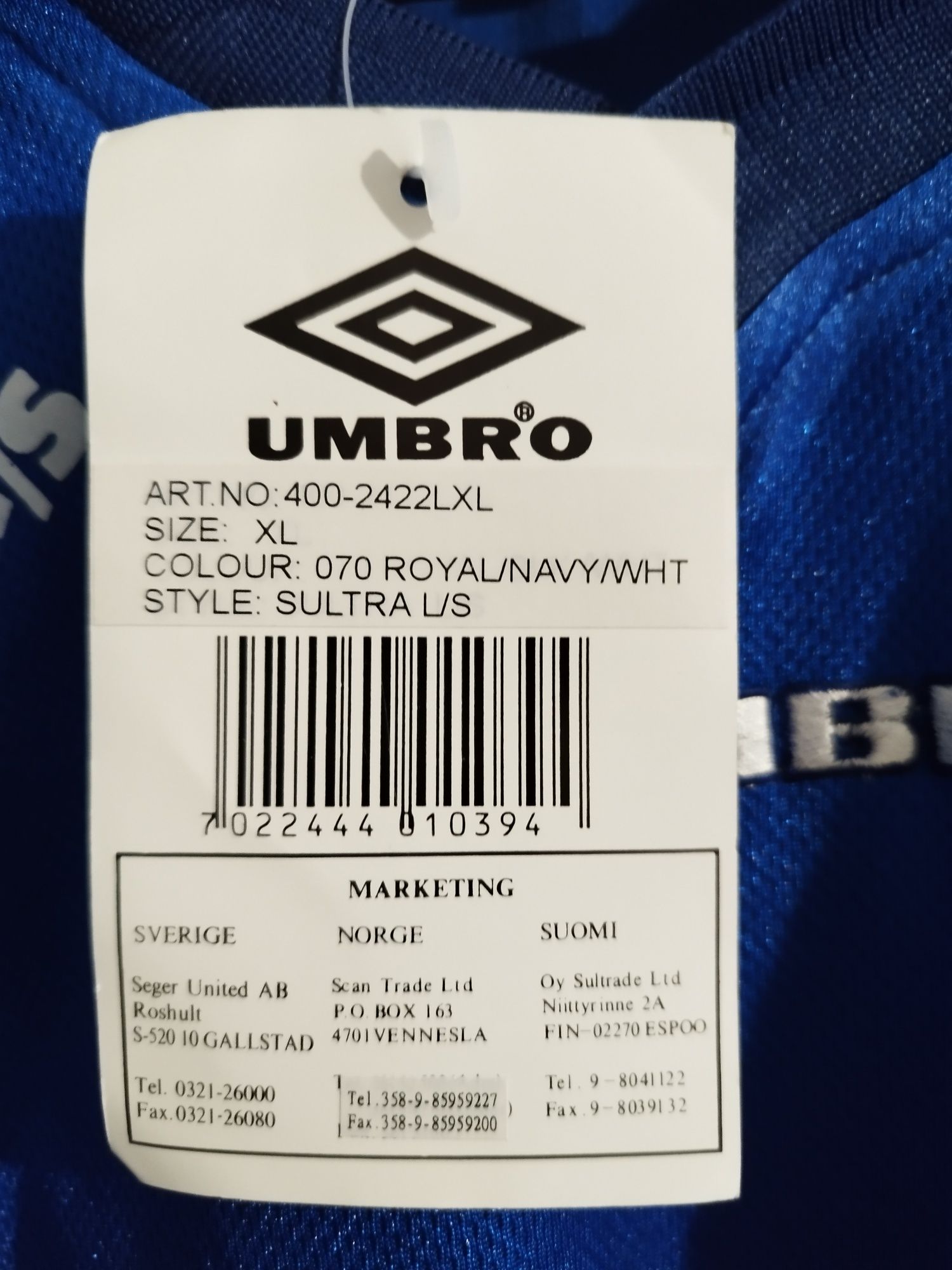 Koszula męska UMBRO, XL