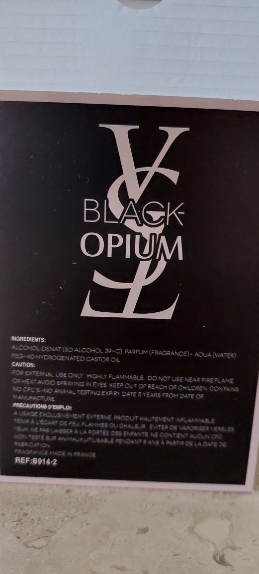 Perfumy Black Opium