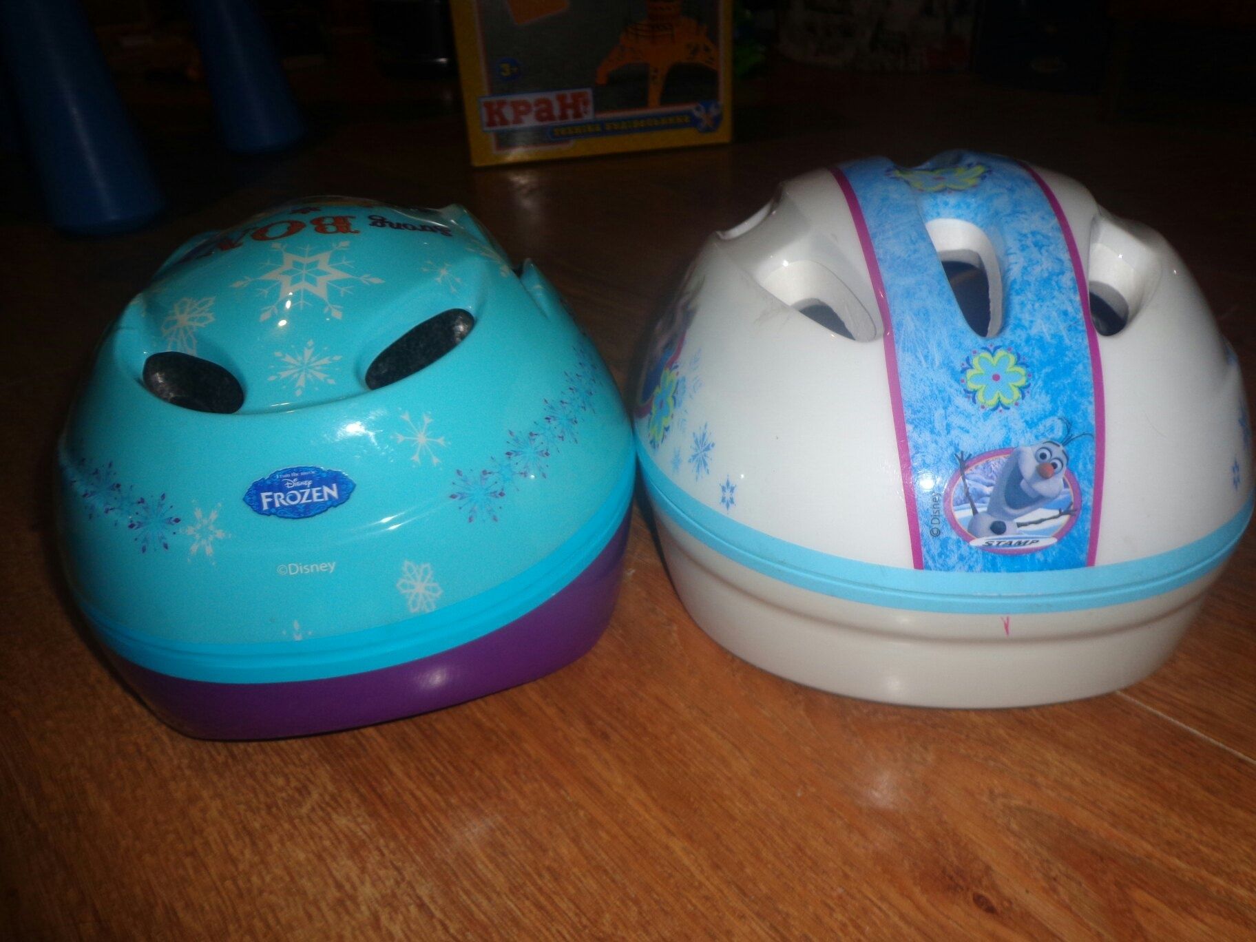Детский защитный шлем Эльза Анна Холодное сердце Frozen Disney Дисней