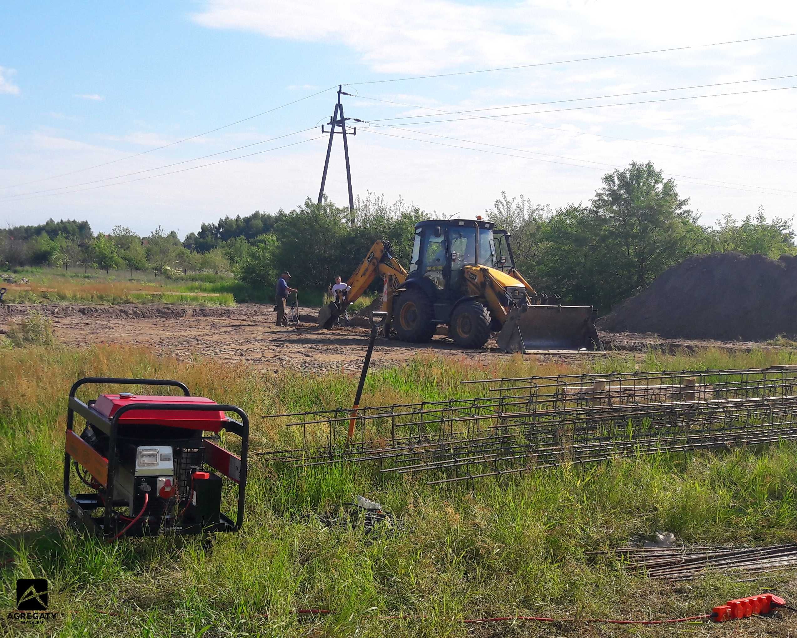 Agregaty prądotwórcze Generatory prądu Honda Fogo Atlas Copco Wynajem