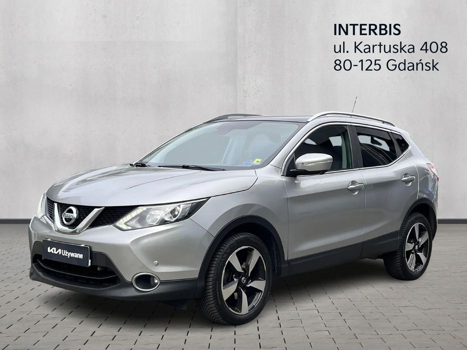 Nissan Qashqai FVAT23%, rej. 2017, Salon PL, I wł, Panorama, Kamera360, Navi, Keyless
