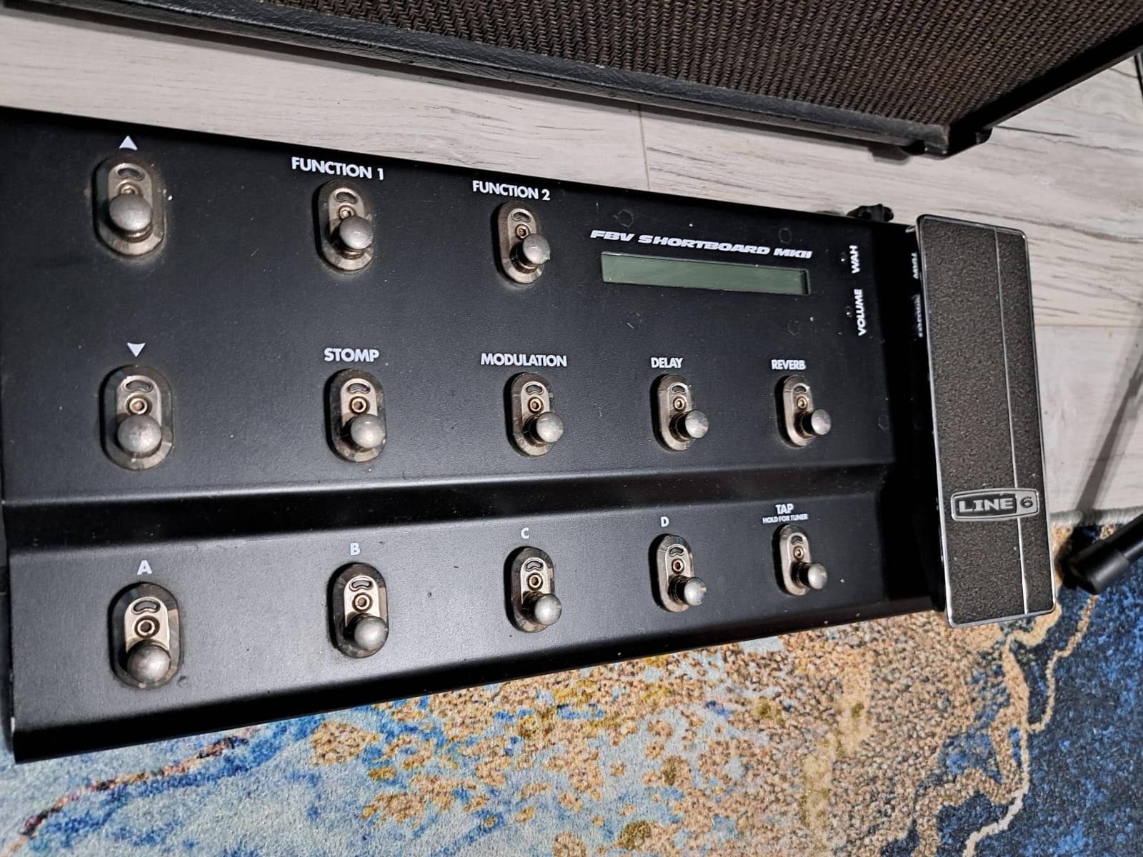 Line6 spider IV 75 + FBV Shortboard MKII