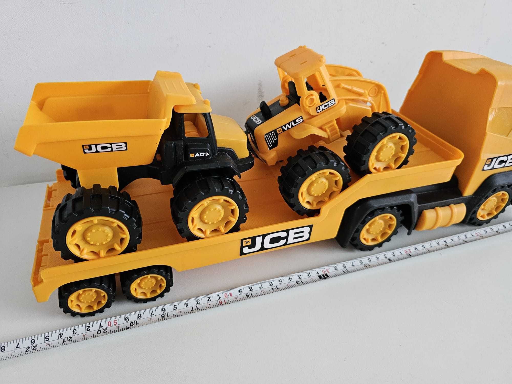 Teamsterz JCB Mega Transporter + 2 pojazdy budowlane