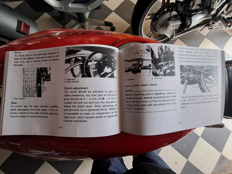 Manual de instruções Yamaha RZ50