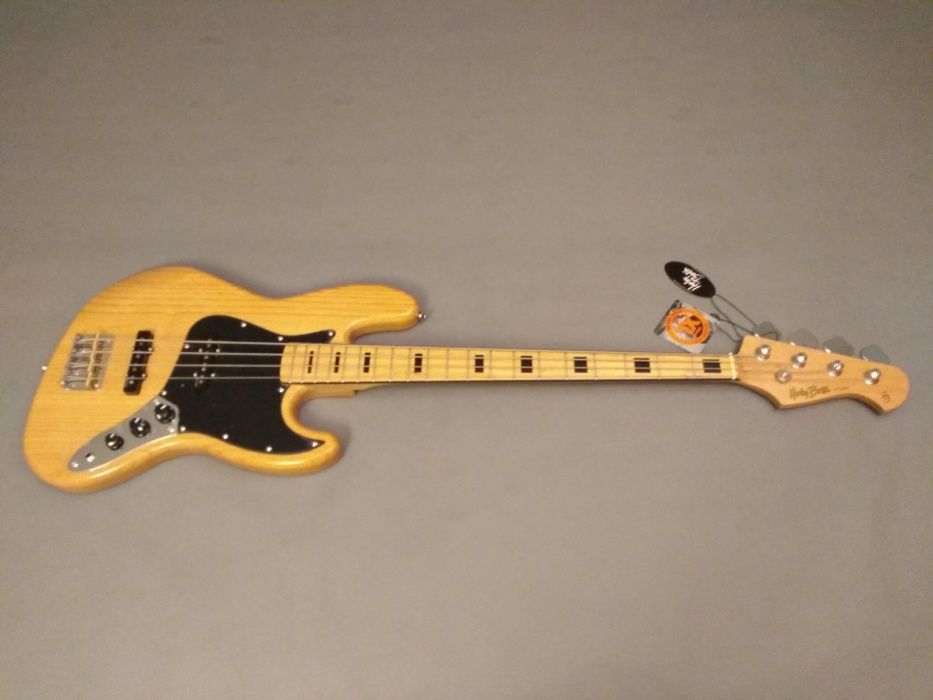 Harley Benton JB-75 MN NA-gitara basowa-bas elektryczny typ JazzBass