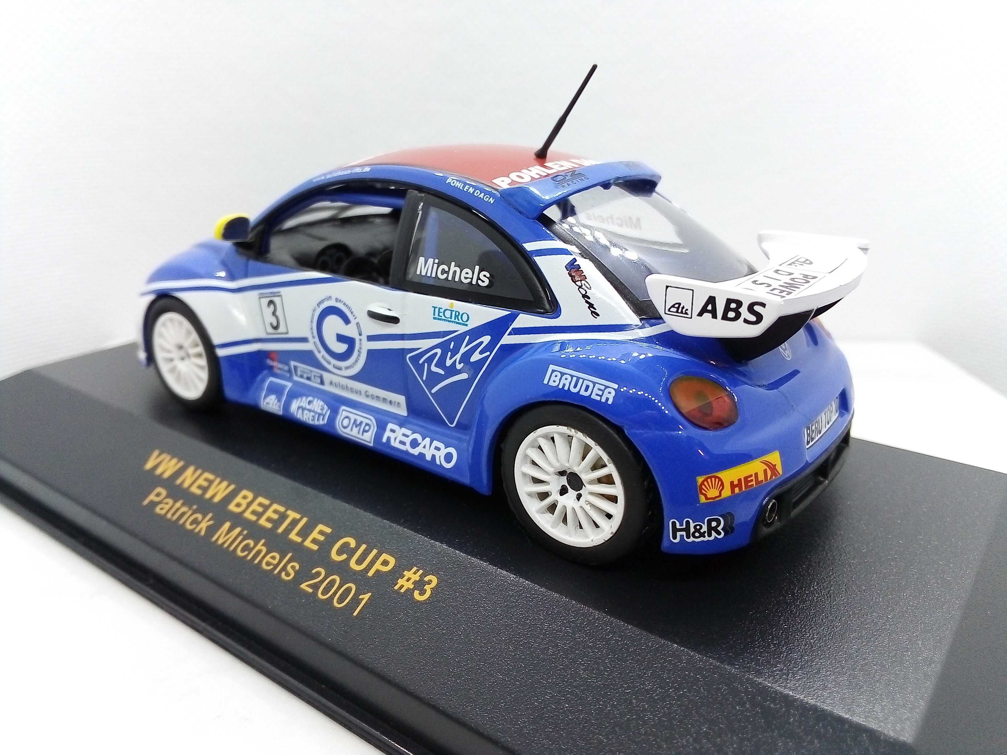 Volkswagen Beetle Cup 2001 Michels - skala 1:43 - IXO