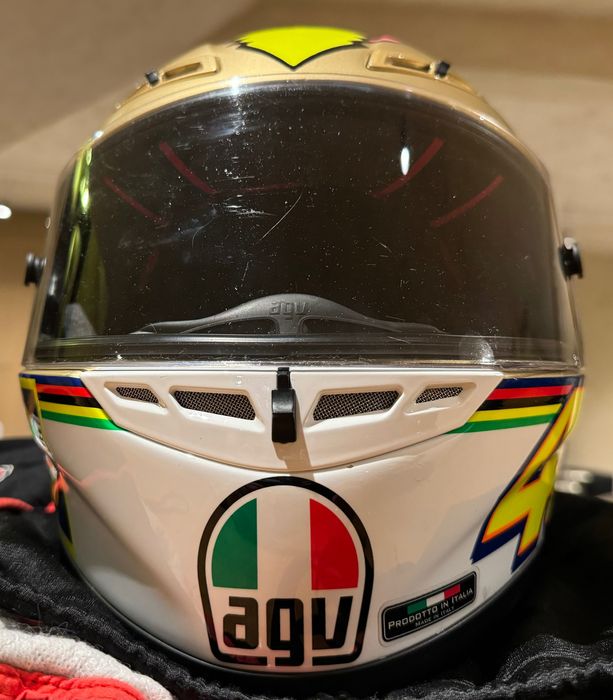 Capacete AGV GP-TECH Tamanho M (57-58) edição limitada nº 712 de 3000