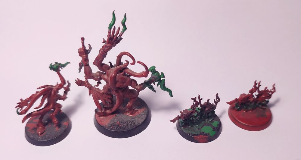 4x HORRORS OF TZEENTCH #2 Warhammer Quest Silver Tower