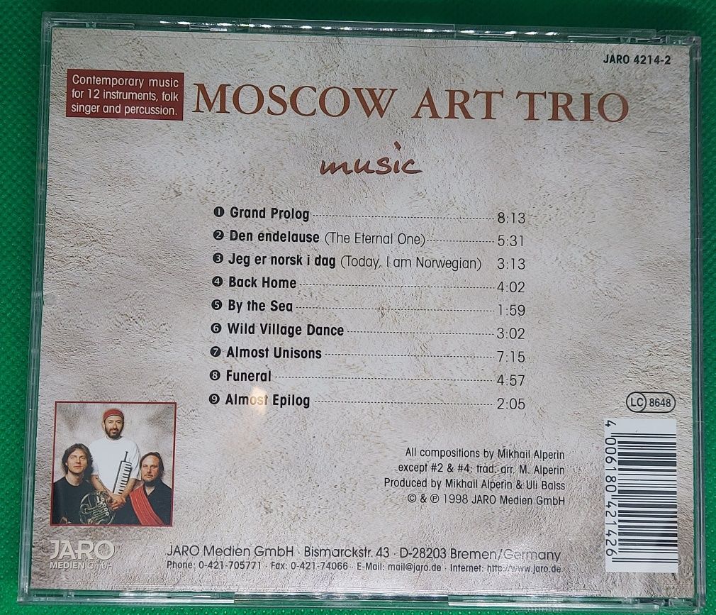 Moscow Art Trio Music 1998r