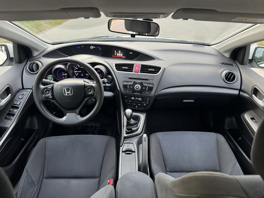 Honda Civic Hatchback 5d 1.4 i-VTEC 100KM, polski salon, biała perła