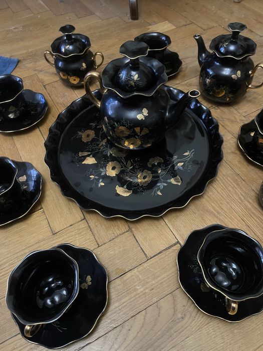 Кофейний сервіз серенада Полонський фарфоровий завод