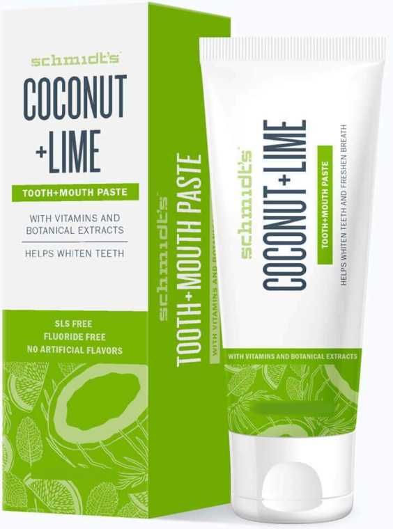 Зубна паста Schmidt's Coconut Lime  США, 133 g