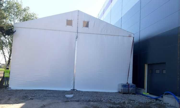 Hala magazynowa 10x80x5m pcv