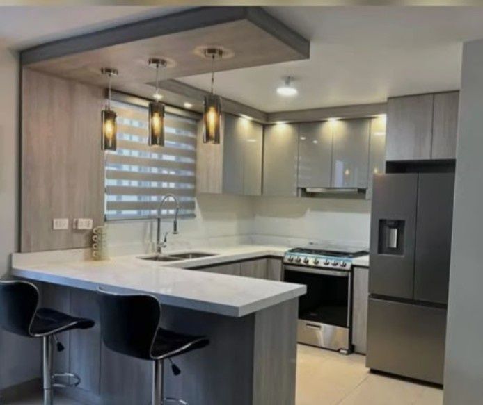 Cocina integral  incluye horno y placa diferentes tipos de colores