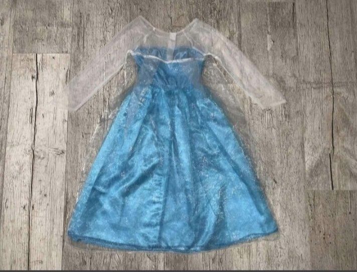 Платье Эльзы 4-5лет