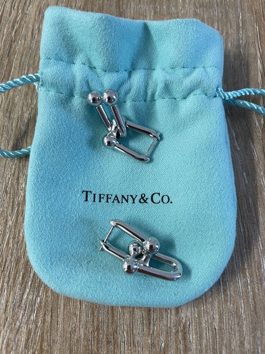 Сережки-звенья Tiffany&Сo HardWear люкс