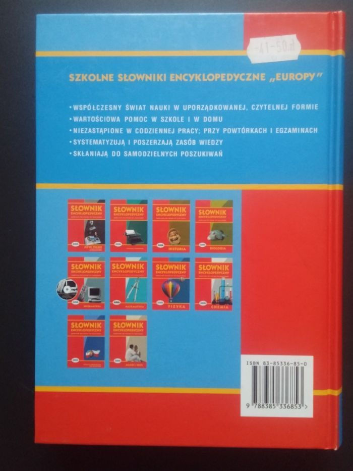 Słownik encyklopedyczny Geografia. Wydawnictwo Europa. /twarda oprawa