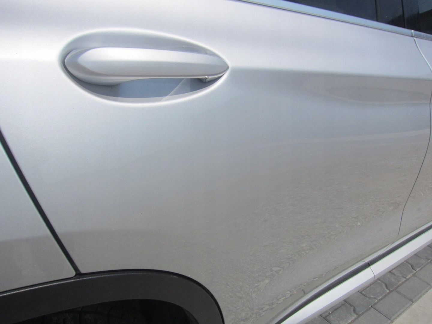 BMW X3 G01 A83 GLACIER SILBER DRZWI PRAWE TYLNE PRAWY TYŁ SREBRNE KOMPLETNE