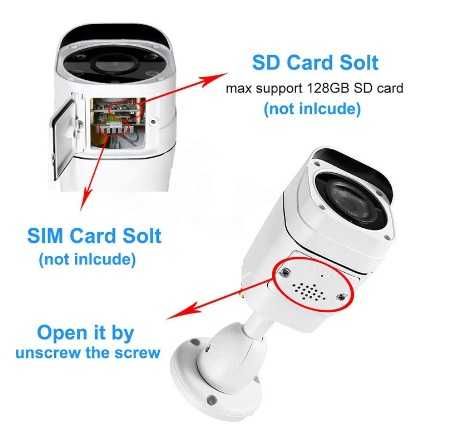 4G відеокамера DH57H (5Мп, 3,6мм, вулична IP66, Р2Р,звук,microSD)