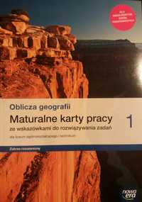 Geografia 1 LO Oblicza geografii. Maturalne karty pracy ZR Nowa Era