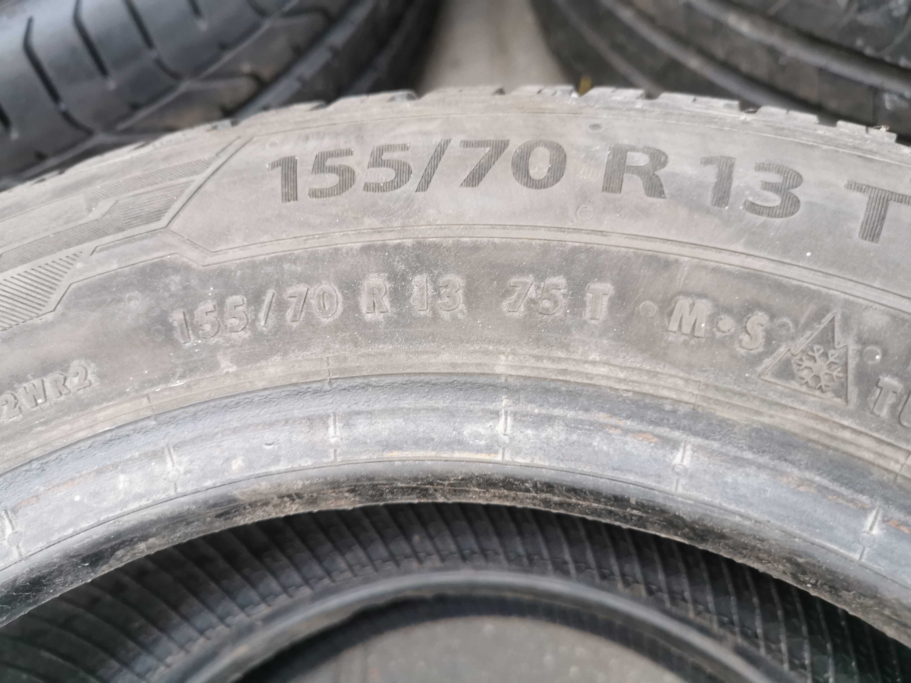 Całoroczne Barum Quartaris 5 155/70r13 75T 2021r 6,5mm N2182