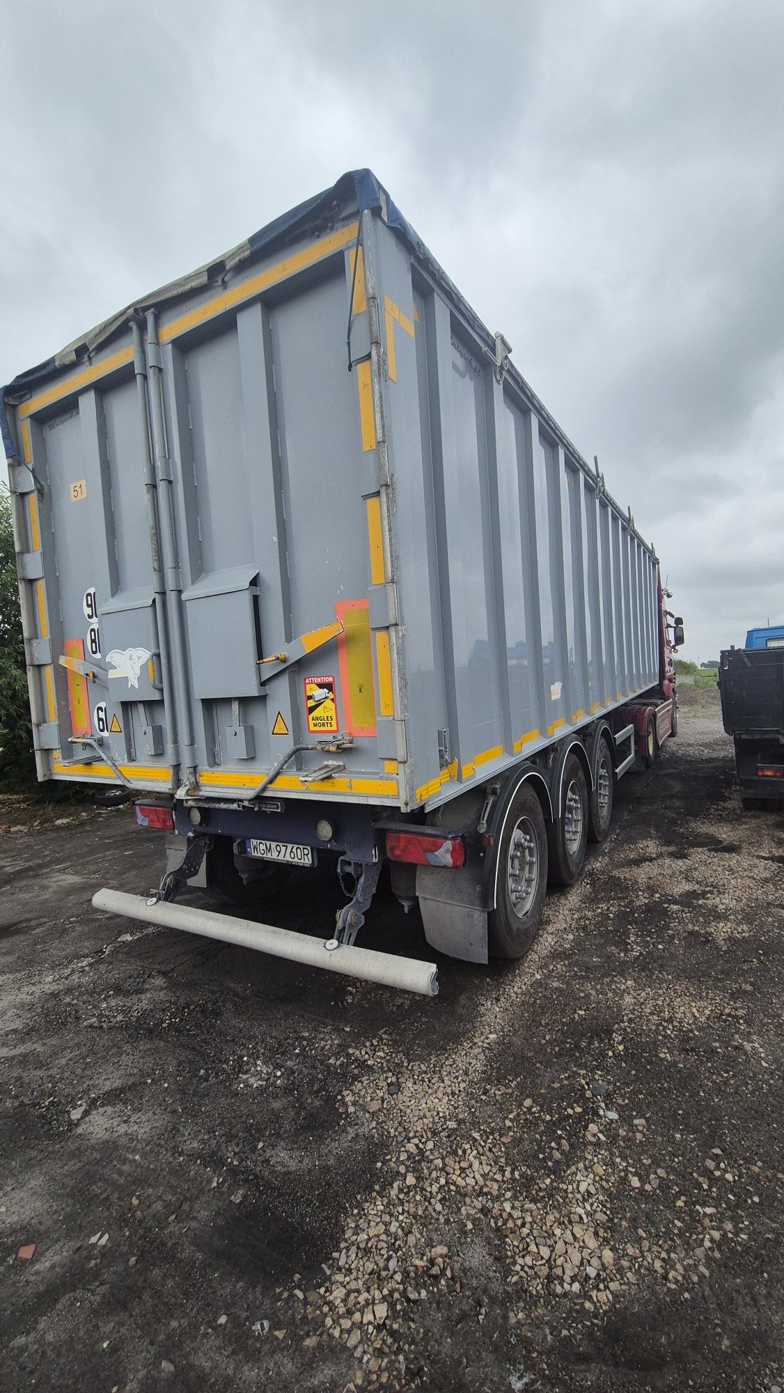 Naczepa benalu 2013r patelnia53m3 Tara5800