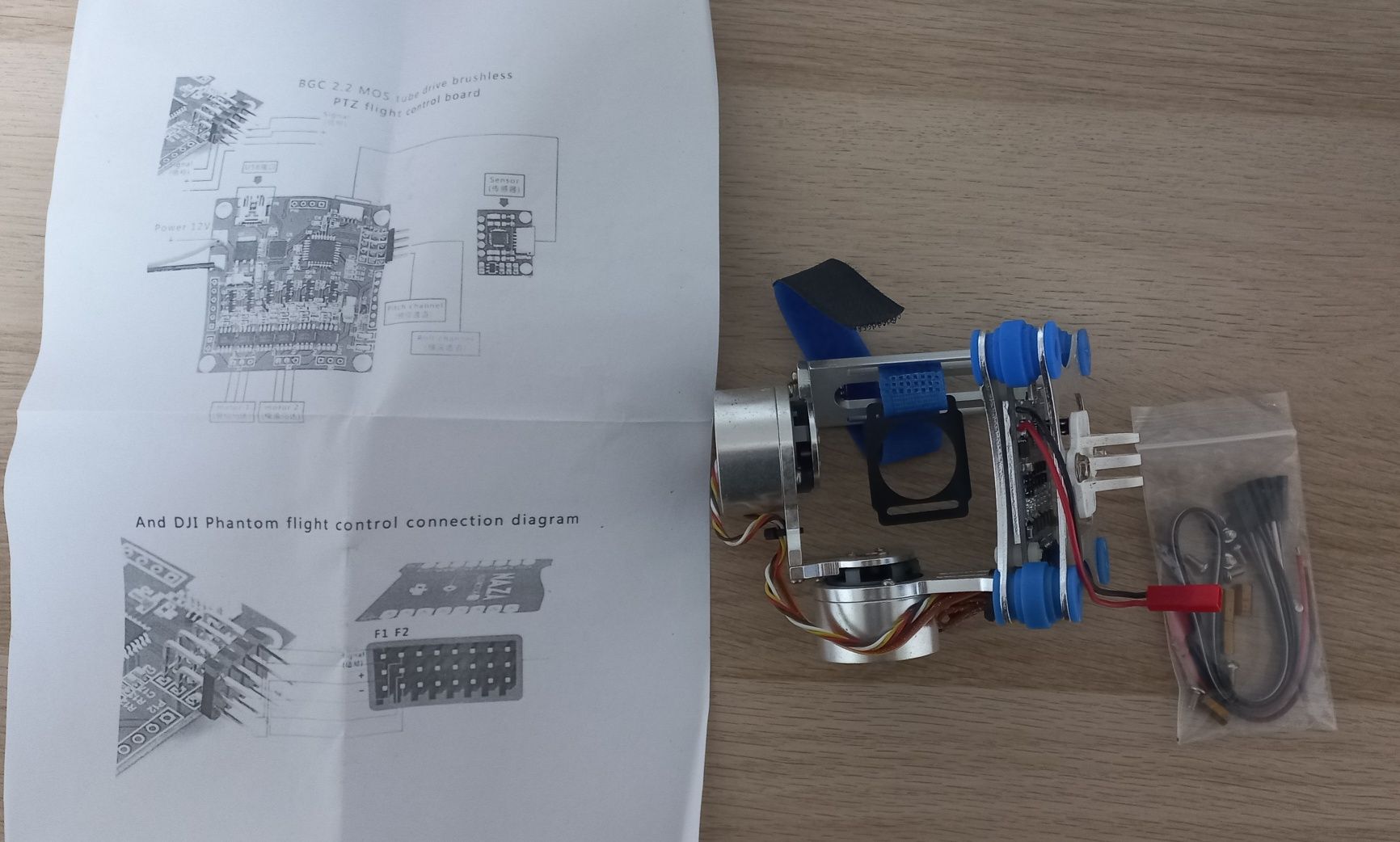 Gimbal para DJI Phantom 1 novo (portes incluidos)