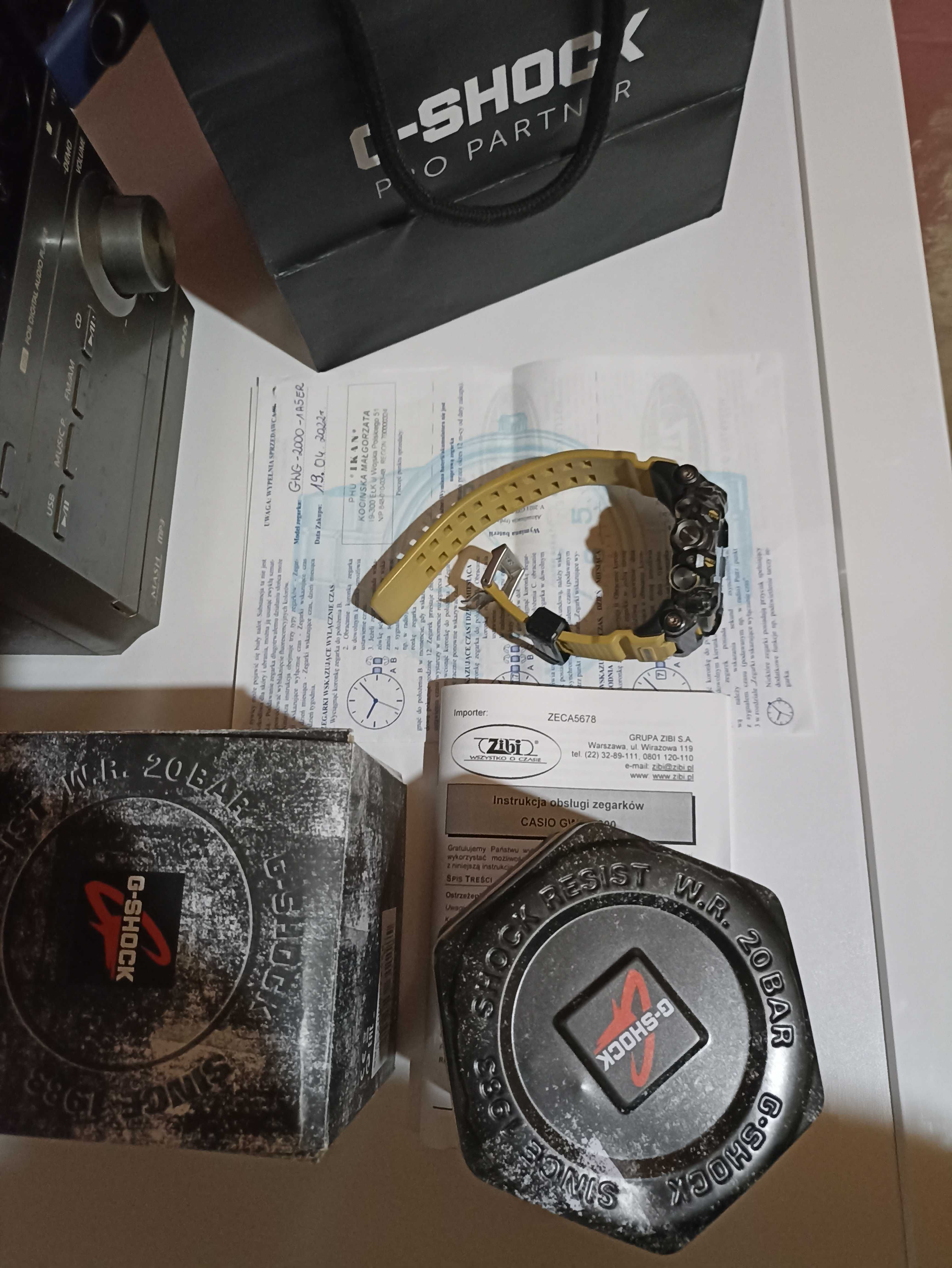 Casio G shock GWG 2000 1A5ER