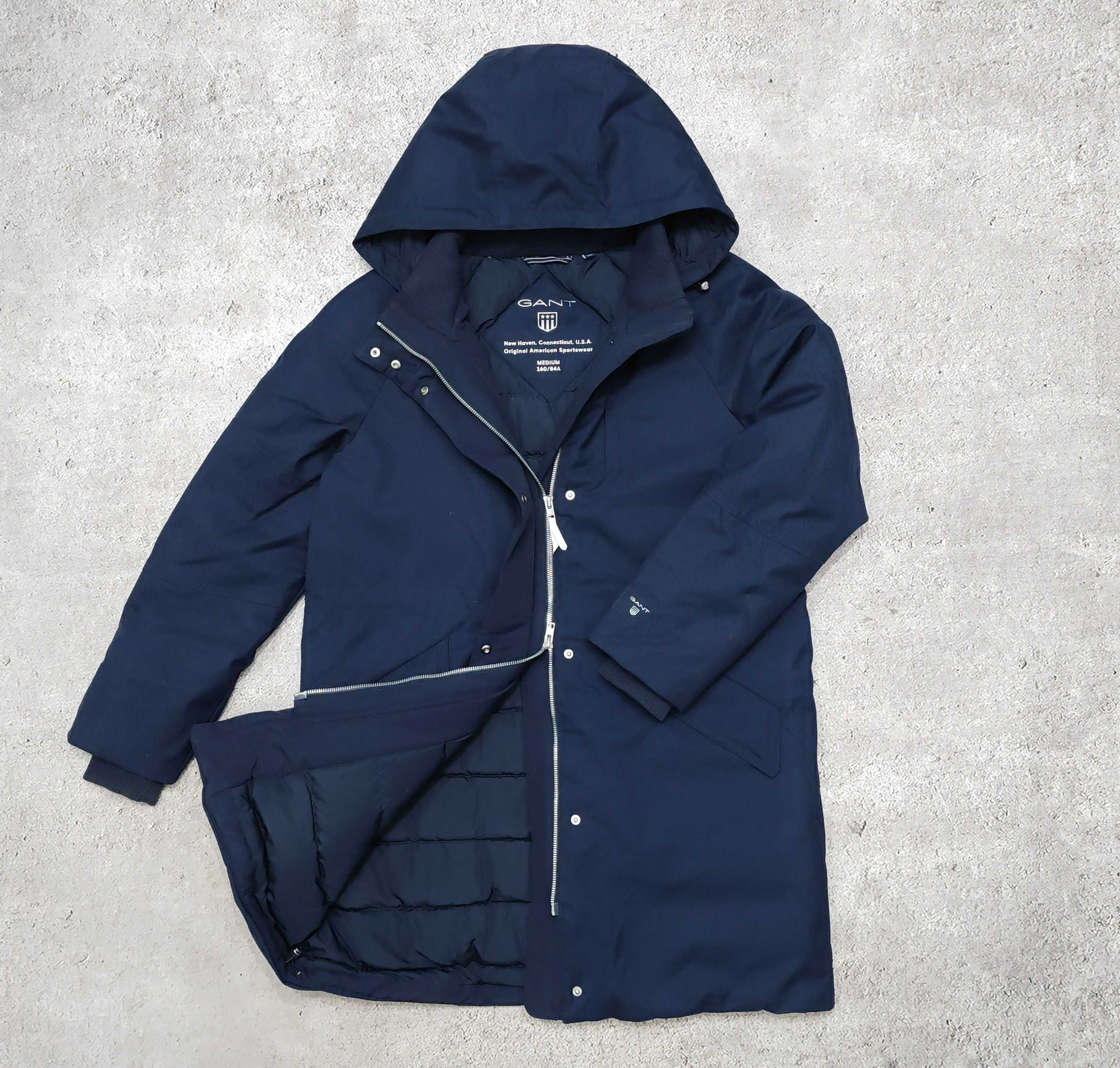 M | GANT Kurtka puchowa Parka damska Water Repellent Nowy model
