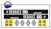 Naklejki Renault 86 Traktor Ciągnik Rolniczy Nalepki oklejenie