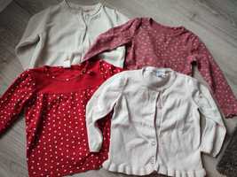 Sweter, bluzki, roz. 86-92, next, lupilu