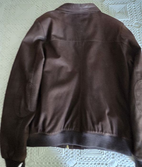 VEM AÍ O FRIO - Blazer em pele para homem