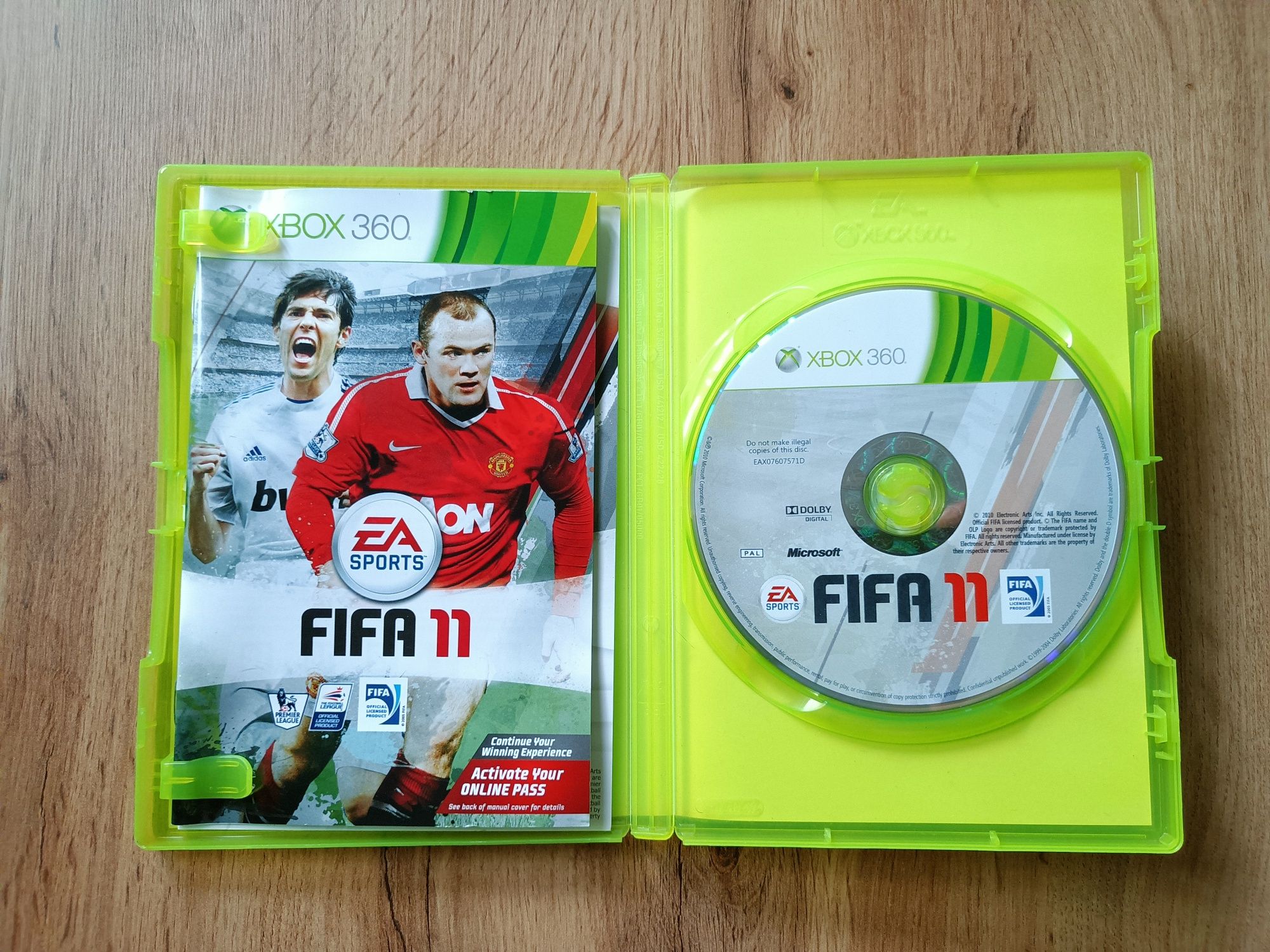 Zestaw gier z serii FIFA na XBOX 360