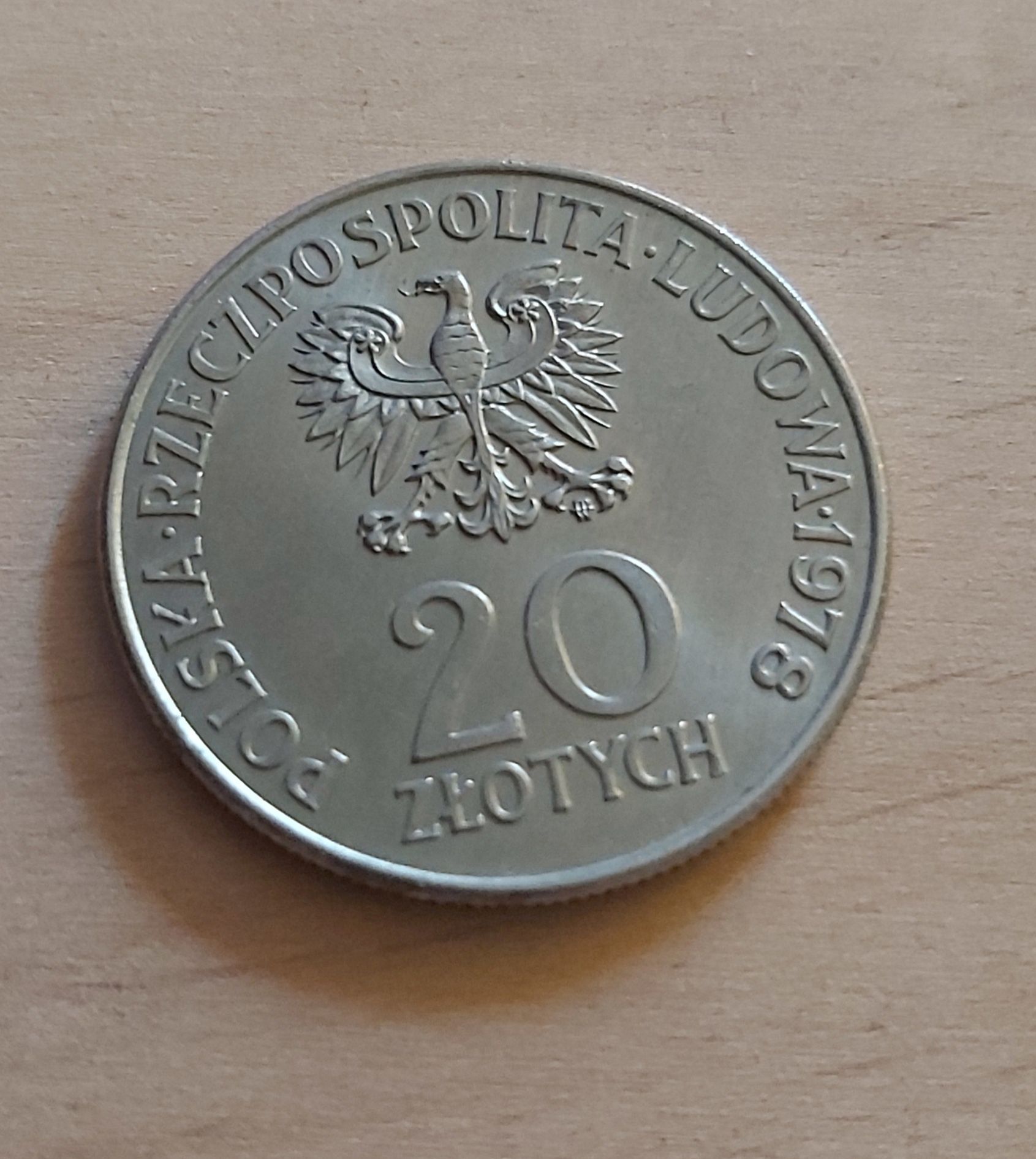 Moneta 20zł Pierwszy Polak w Kosmosie 1978 r.