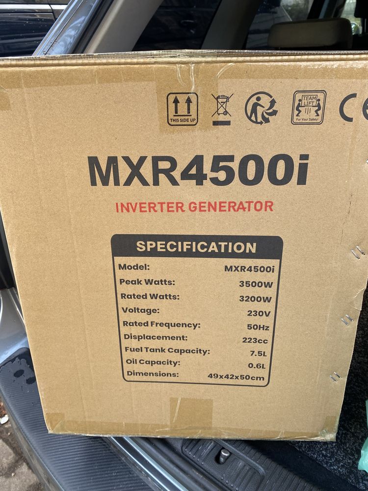 Бензиновий інверторний Генератро MXR4500i