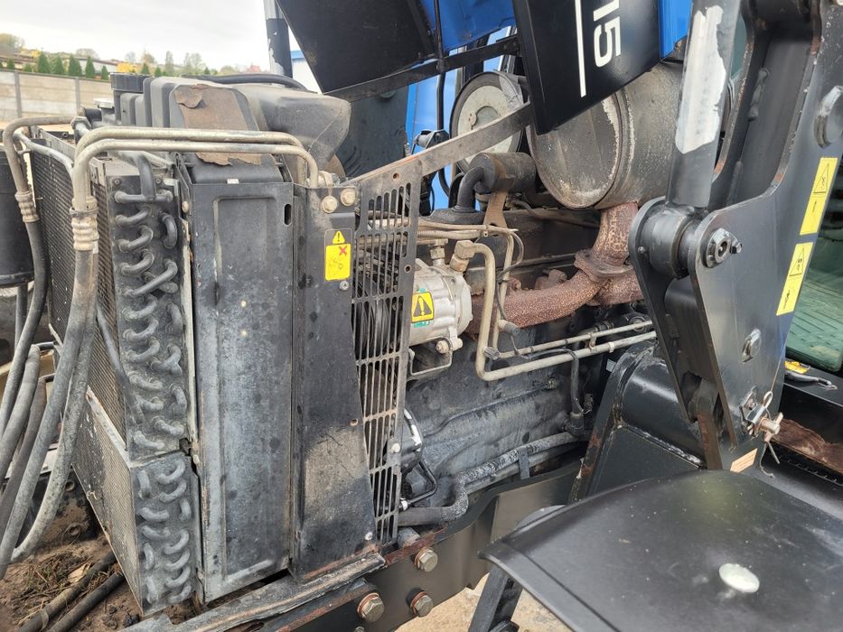 New Holland TS 115 6 cyl. TURBO Tur ładowacz czołowy stan BDB nie Case