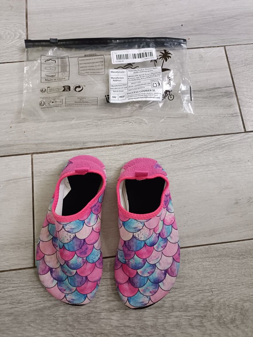 Buty do wody basen plażę 30/31 dziewczęce super