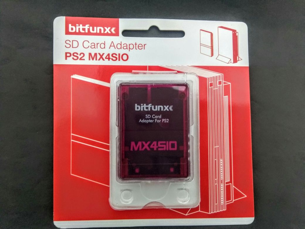 Новый Mx4Sio карта-адаптер для Плейстейшн 2 (PS2)под micro sd карту