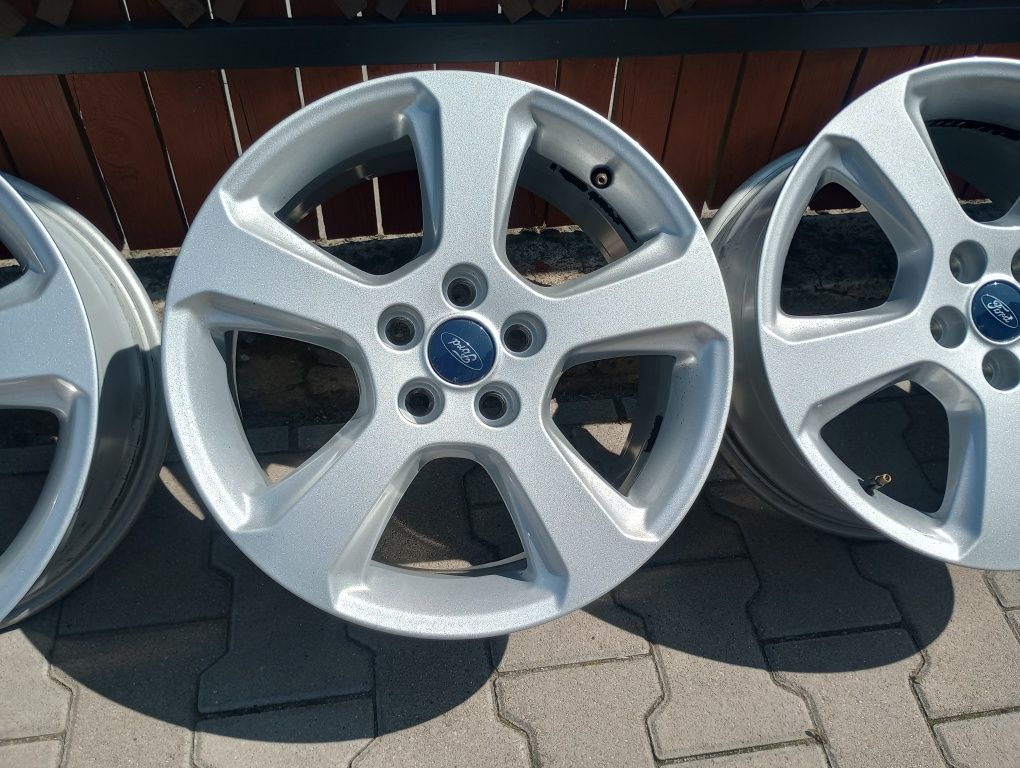 Jak Nowe FORD 17" 5x108 Alufelgi Mondeo Kuga Focus C-Max Edge Felgi
