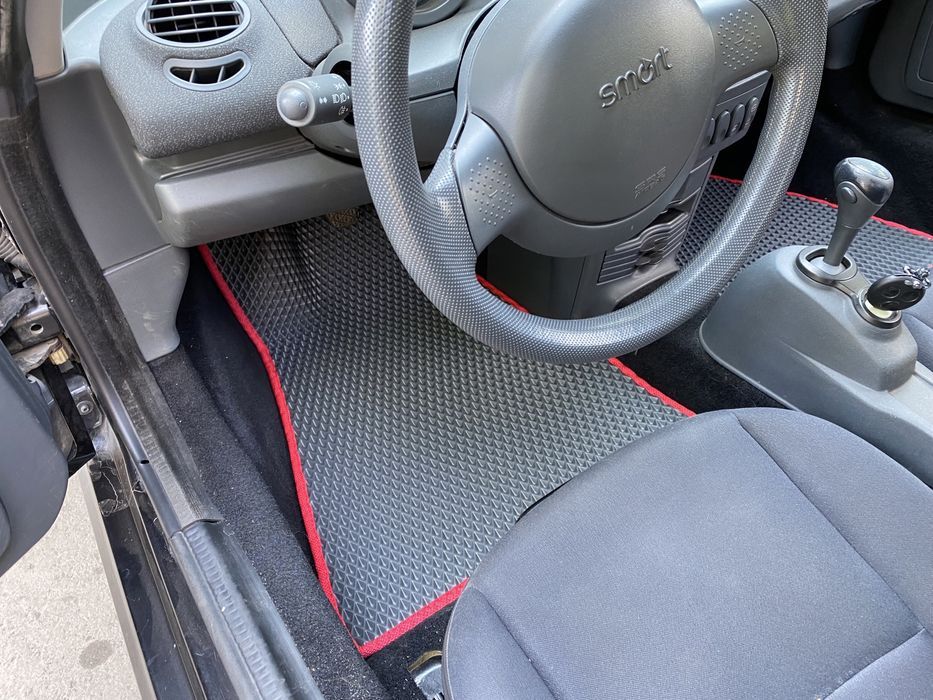 Коврики Смарт Smart Roadster ЄВА ЕВА EVA поліки в салон