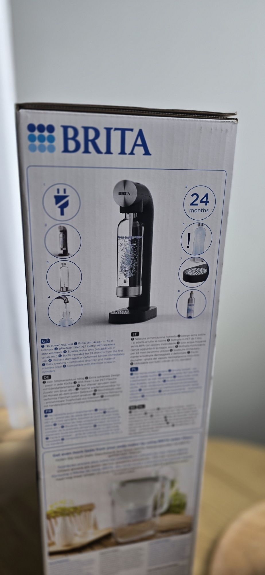 Saturator Brita Środa Maker z nabojem nowy