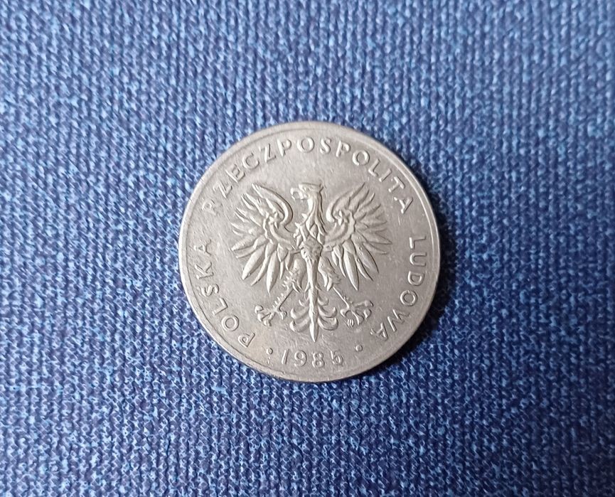 Monety kolekcjonerskie z PRL 20 zł rok 1985