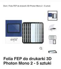 Folia FEP do drukarki 3D szt 5