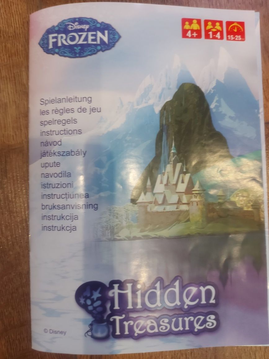 Gra planszowa Hidden Treasures Kraina Lodu Frozen