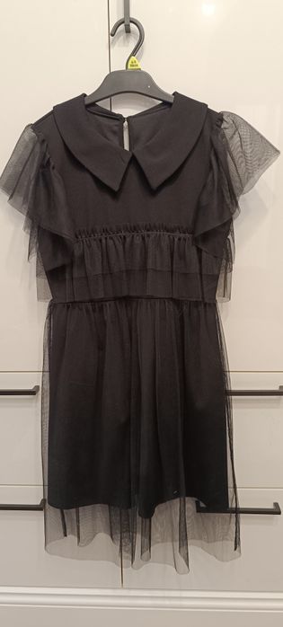 Czarna sukienka typu Wednesday 140