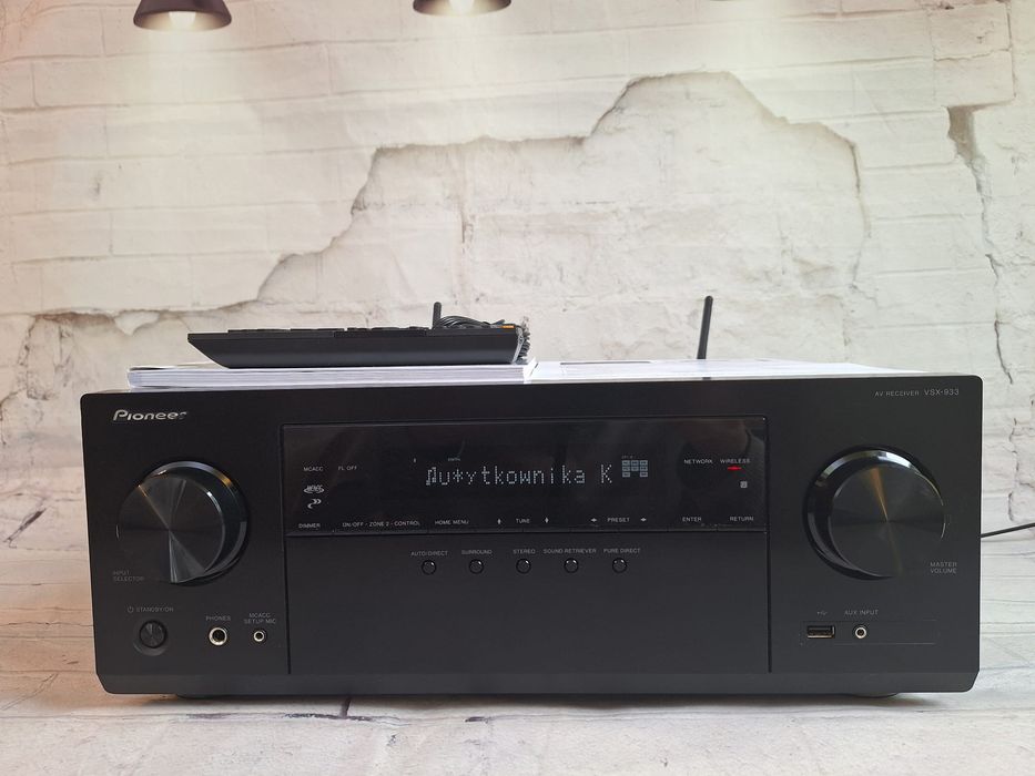 7.2 Pioneer vsx-933  Wi-Fi BT 4k60p  Dolby Atmos Vision Chromecast Hdr