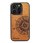 Etui drewniane na iPhone 15 Pro Bewood Traveler Merbau